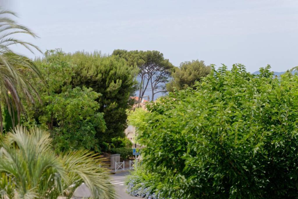 Appartamento St-Cyr - Studio Avec Balcon, Vue Mer Et Proche Plage Saint-Cyr-sur-Mer Esterno foto
